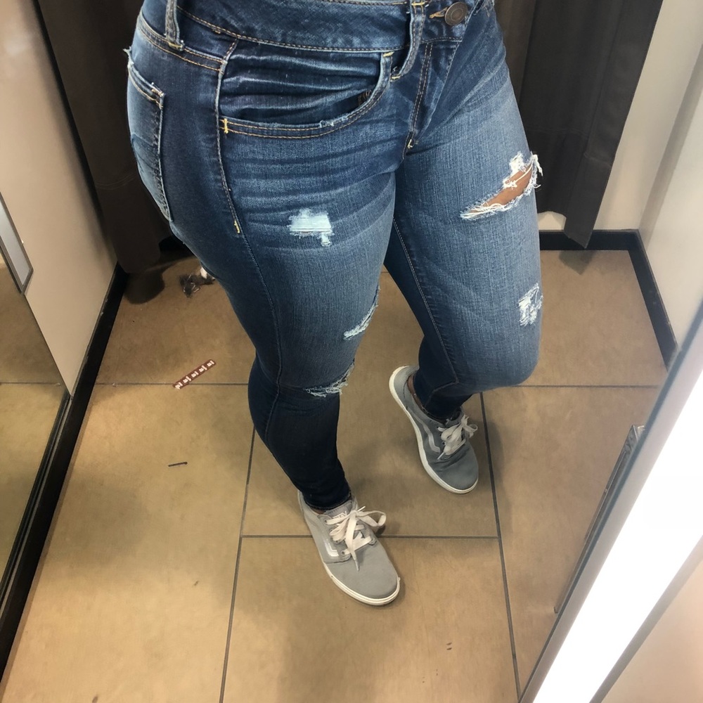 American Eagle super super stretch jegging